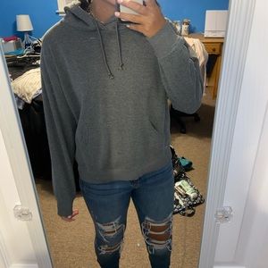 H&M dark gray sweatshirt